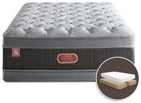 Ensemble moelleux à Euro-plateau épais divisé Hotel Diamond 6 de Beautyrest pour grand lit