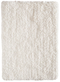 Carpette Alapaca couleur neige - 8 pi x 10 pi    