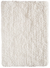 Carpette Alapaca couleur neige - 8 pi x 10 pi