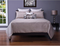 Ensemble de housse de couette Silk Route Lotus 7 pièces pour grand lit