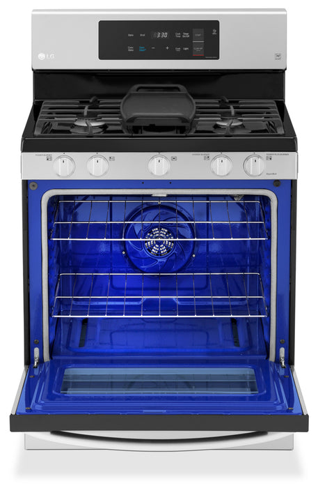 Cuisinière électrique amovible LG de 5,4 pi³ à convection avec autonettoyage – LRG3193ST