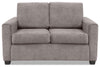 Causeuse Becca en chenille - cendre